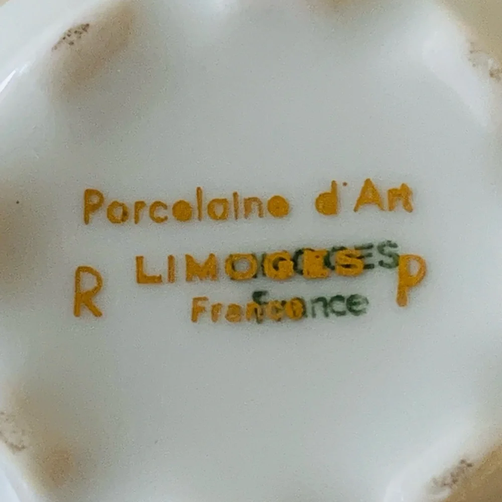 Limoges Porcelane France trinket box
